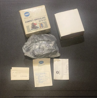 Vintage Minolta Japan EZ 8x21 Compact Binoculars – New Without Case - Image 1 of 4