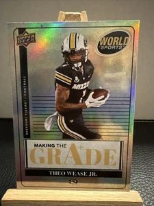 2025 Upper Deck World Of Sports Vol. 1 THEO WEASE JR Making The Grade #MTG-TW - Picture 1 of 2