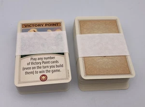 Juego de mesa CATAN piezas/piezas de repuesto 120 tarjetas de desarrollo y recursos - Imagen 1 de 2