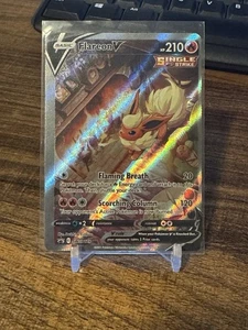 Flareon V SWSH179 SWSH: Sword & Shield Promo Cards Holo Miscut - Picture 1 of 2