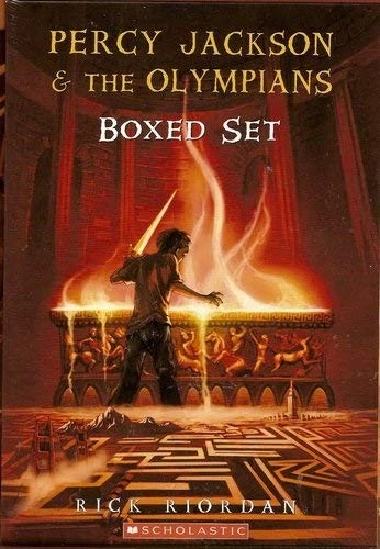 Percy Jackson & the Olympians Boxed Set - 4 books (Percey Jackson & The Olym... - Image 1 of 1