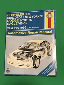 Haynes 93-96 CHRYSLER LHS/CONCORDE/NEW YORKER, DODGE INTREPID, EAGLE REPAIR MANU - Bild 1 von 5