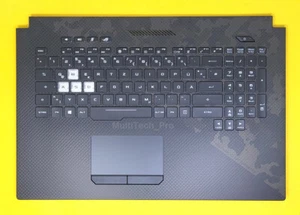 TopCase z klawiaturą DE Asus ROG Strix Scar II G715G G715GV G715GW - oświetlenie - Zdjęcie 1 z 4