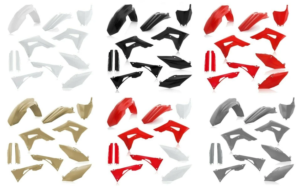 Kit completo de plástico Acerbis para Honda CRF250R 2019-2021 y CRF450R 2019-2020 Foto 1 de 1