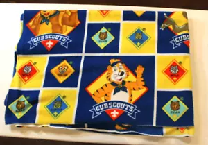 GRAN MANTA ESTILO POLAR VINTAGE BSA CUBSCOUTS ~ 5' X 7' - Imagen 1 de 8