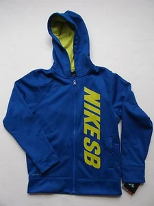 NWT NIKE THERMA-FIT BOY'S HOODIE, SIZE: LARGE GAME ROYAL - Picture 1 of 2