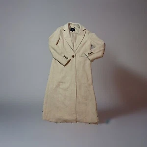 7 for all mankind long blazer jacket in tan - Picture 1 of 10