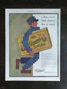 Whitman's Chocolates Vintage 1932 Página Completa Anuncio Original 424 - Imagen 1 de 1