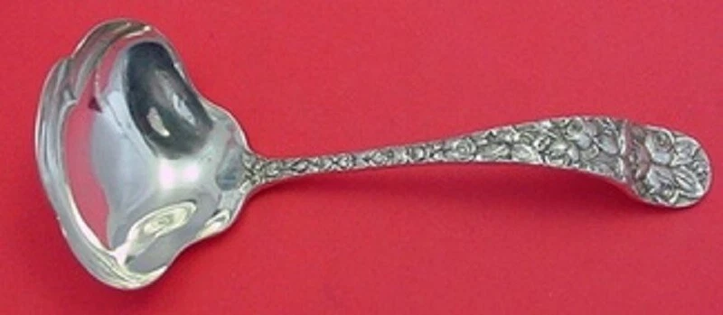 Ковш для соуса из чистого серебра Baltimore Rose от Schofield сервировка 6 1/2 дюйма - Изображение 1 из 1