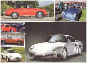 LOTE 172 PORSCHE Autombiles, Todas las Eras, Clips de Revista Vintage, Años 50 a '00 - Imagen 1 de 10