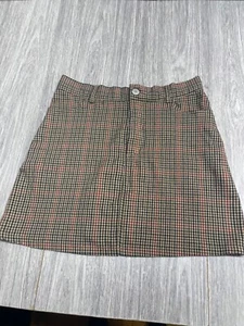 John Galt Girls Checkered Skirt Polyester Blend size 10 - Picture 1 of 9