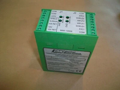 Cleveland Controls Transducer Amplifier w/ Isolated Outputs   MWI-12059   USED - Image 1 of 4