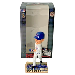 ANTHONY RIZZO Chicago Cubs 2016 WORLD SERIES Newspaper Base Bobblehead D# 5/2016 - Picture 1 of 5