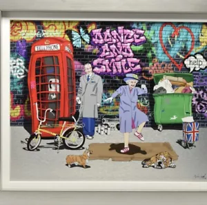 DYLAN IZAAK (BRITISH CONTEMPORARY) 'DANCING QUEEN' LIMITED EDITION PRINT - Picture 1 of 8