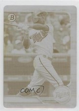 2019 Bowman Printing Plate Yellow 1/1 Eddie Rosario #63 h1k