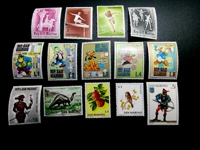 San Marino 1963-1970 perfect mint (MNH) stamps (14) - Image 1 of 2