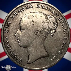 Great Britain 1846 British One Shilling GB0207 - Picture 1 of 2