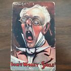 VTG POSTCARD DON'T WORRY -  SMILE OLD GUY W3ITH MISSING TEETH OILETTTE POSTCARD