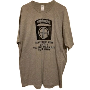 CAMISETA AIRBORNE MORE TIME IN A T-10 THAN IN A T-SHIRT TALLA XXL - Imagen 1 de 2