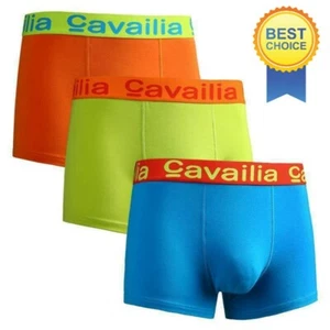 Herren Boxershorts Cotton Rich Hipster Unterwäsche Cavailia Designer 3-12er Pack H-01 - Bild 1 von 3
