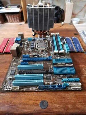 Asus PBZ68-v LX + 16 GB DDR3 Ram + I5-2500k CPU + CPU Cooler - Image 1 of 4
