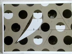 Charley Harper Art Postcard - Bank Swallows - Unposted Size 4.75" X 6.5" - Picture 1 of 3