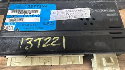 10377294 Saturn Vue 2004-2005 bcm módulo de control de carrocería Foto 1 de 4