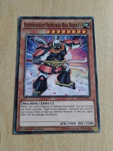 Yugioh Card - Superheavy Samurai Big Benkei - SP15-EN017 1ST EDITION - Picture 1 of 1