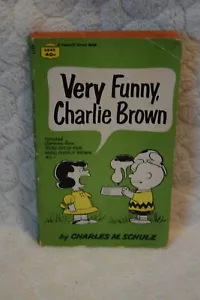 Fawcett Crest Very Funny, Charlie Brown Paperback Book October 1967 - Bild 1 von 2