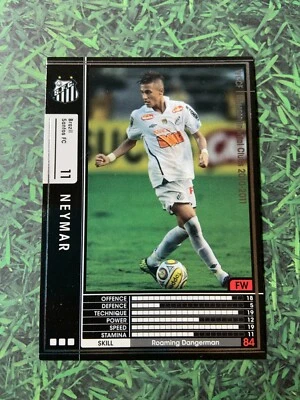 Panini WCCF 2010-11 Neymar Jr. RC Rookie card Brazil Santos FC Barcelona Paris - Image 1 of 4