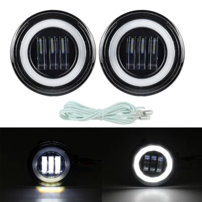 LED Fog Lights W/DRL For 2007 2008-2013 Chevrolet Avalanche 1500 Tahoe - Image 1 of 4