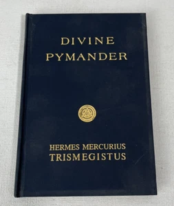DIVINE PYMANDER OF HERMES TRISMEGISTUS Hardcover Yogi Publication Society OOP - Picture 1 of 7