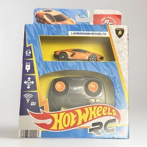 Hot Wheels RC Lamborghini Revuelto 2.4GHz Remote Control Car Orange New - Picture 1 of 2