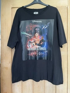 Men’s XXL Star Wars Season Of The Force Disneyland Paris T-Shirt - Picture 1 of 4