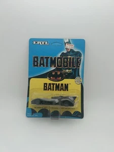 DC Comics Batman Batmobile- Die Cast Metal Collectible Toy Car-NIP 1989 Vtg - Picture 1 of 2