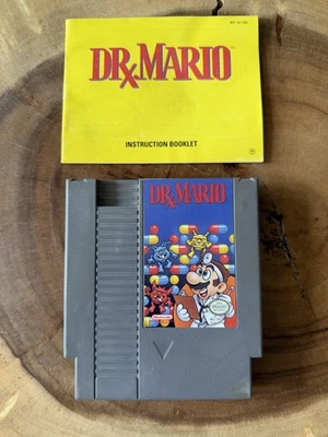 Dr. Mario Nintendo NES Game Cartridge w/ Instruction Booklet Made Japan - Image 1 of 4