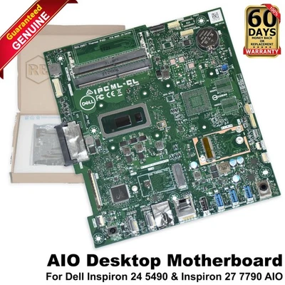 Placa madre Dell Inspiron 27 7790 24 5490 AIO Core i3-10110U IPCML-CL C8JG6 Foto 1 de 4
