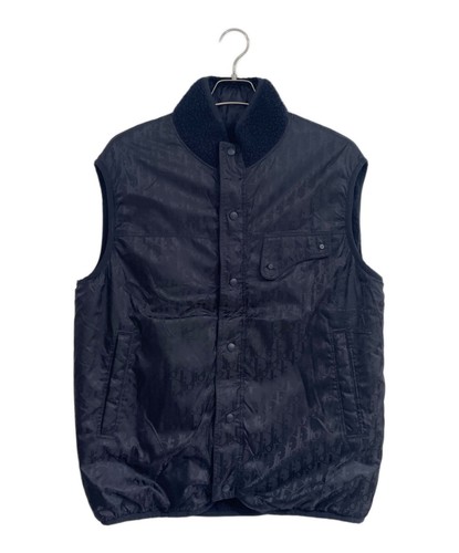 Gilet reversibile Dior Oblique colore navy taglia L