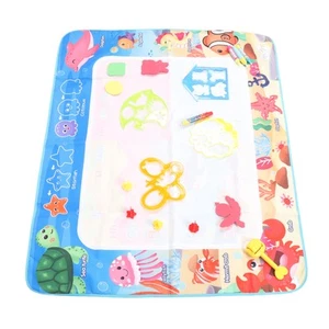 Kids Water Doodle Mat Reusable Water Painting Writing Board Educational Toys - Picture 1 of 23