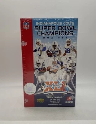 2007 Upper Deck Indianapolis Colts NFL Super Bowl XLI Champions Sealed Box Set! - Image 1 of 4