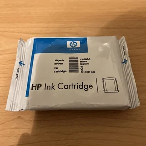 HP 940 Magenta C4904A Ink Cartridge *Without Box* Brand New Sealed - Picture 1 of 2