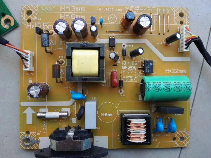 4H.17B02.A00 4H.17802.A00 Power Supply Board for Dell IN2020MB ST2220LB ST2220MB - Image 1 of 1