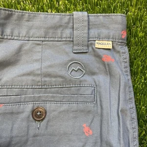Pantalones Cortos Magellan Para Hombre Talla 30 Azul Estampado de Cangrejos de Cangrejo Algodón Informales Al Aire Libre Nuevos sin Etiquetas - Imagen 1 de 9