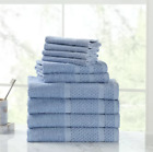 Mainstays 10 Piece Bath Towel Set with Upgraded Softness & Durability,.......