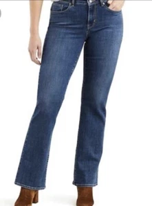 Levi's 550 Relaxed Bootcut Mid Rise Denim Jeans Women's Size 6M Medium Wash - Picture 1 of 11