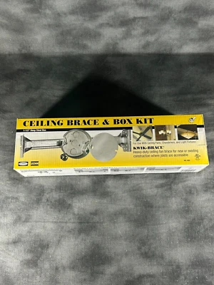 Hubbell- RACO Ceiling FAN & LIGHT FIXTURE Brace -Box Kit With Kwik-Brace 926 - Image 1 of 4