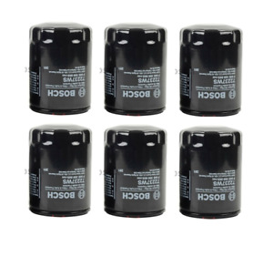 [SET OF 6] NEW Bosch 72237WS Oil Filters x 6