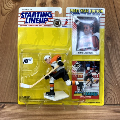 Starting Lineup 1993 Eric Lindros Philadelphia Flyers NHL Action Figure Cover