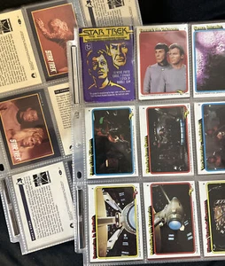 1979 Topps Star Trek The Motion Picture Complete 88 Card Set & 1991 lot of 2 - Picture 1 of 7