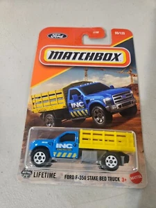Matchbox Ford F-350 Stake Bed Truck #95/125 U50A Case F E 2025 inkl. Aufbau - Bild 1 von 5